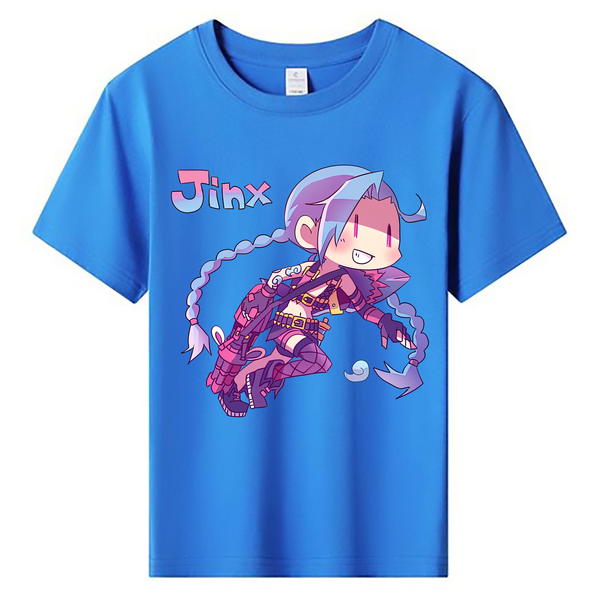 （画像用） リーグ・オブ・レジェンド League of Legends LOL 綿100％キッズTシャツ（フロントプリント）